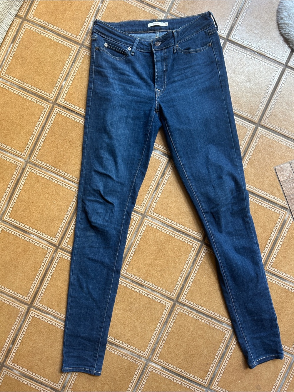 Levi's Dark Indigo Skinny Jeans for Women
